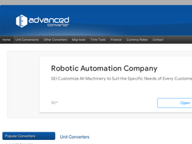 'advancedconverter.com' screenshot