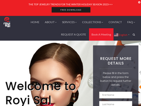 'royisal.com' screenshot