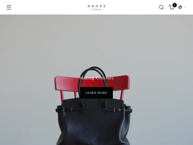 drops-tokyo.com homepage screenshot