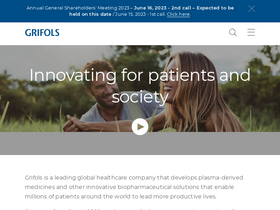'grifols.com' screenshot