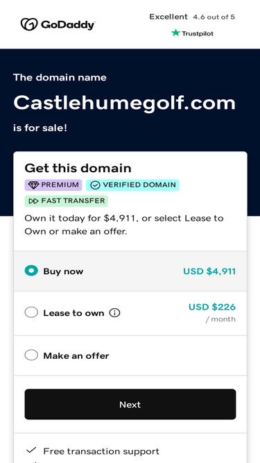 castlehumegolf.com