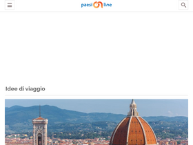 'paesionline.it' screenshot