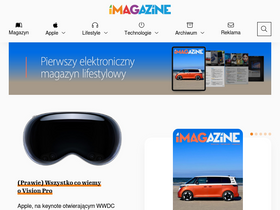 'imagazine.pl' screenshot