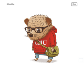 'school.blog' screenshot