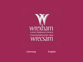 'wrexham.gov.uk' screenshot