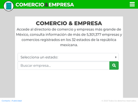 'comercioempresa.com' screenshot