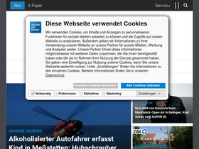 'zak.de' screenshot