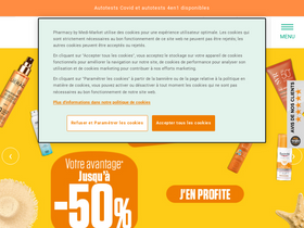 'pharmacy-medi-market.be' screenshot