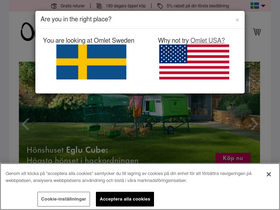 'omlet.se' screenshot