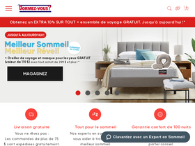 'dormezvous.com' screenshot