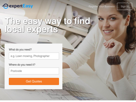 'experteasy.com.au' screenshot