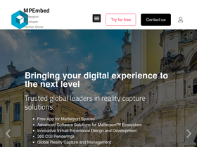 'mpembed.com' screenshot