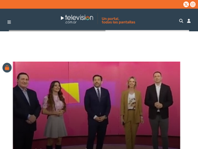 'television.com.ar' screenshot