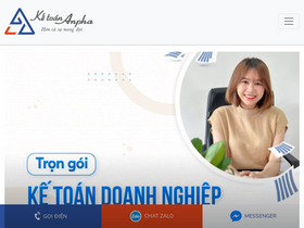 'ketoananpha.vn' screenshot