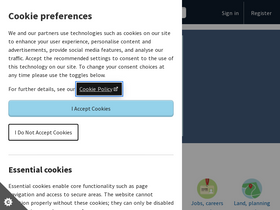 'hants.gov.uk' screenshot