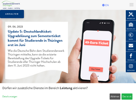 'stw-thueringen.de' screenshot