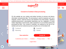 'superfit.com' screenshot