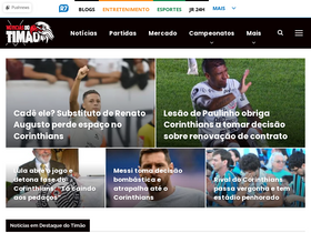 'noticiasdotimao.com.br' screenshot