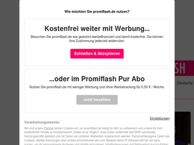 'promiflash.de' screenshot