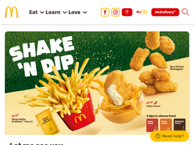 'mcdonalds.com.sg' screenshot