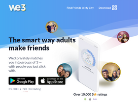 'we3app.com' screenshot