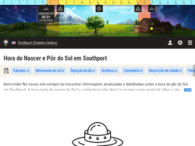 'nascerepordosol.pt' screenshot