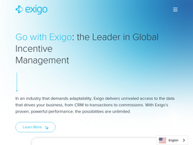 'exigo.com' screenshot