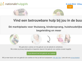 'nationalehulpgids.nl' screenshot