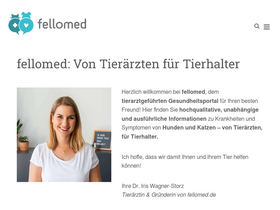 'fellomed.de' screenshot