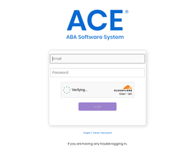 'aceapp.org' screenshot