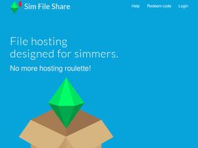 'simfileshare.net' screenshot