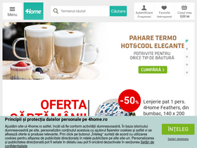 'e4home.ro' screenshot