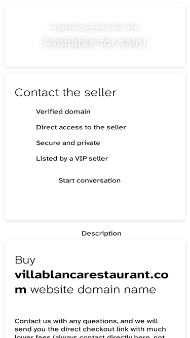 villablancarestaurant.com