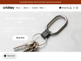 'orbitkey.com' screenshot