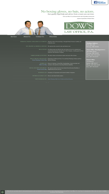 dowslawoffice.com