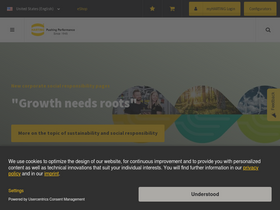 'harting.com' screenshot