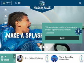 'niagarafallsusa.com' screenshot