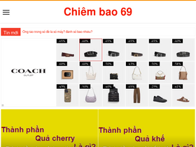 'chiembaomothay.com' screenshot