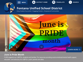 'fusd.net' screenshot