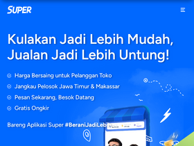 'superapp.id' screenshot