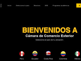 'camaracomercioexterior.org' screenshot