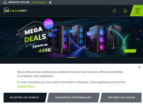 'megaport.fr' screenshot