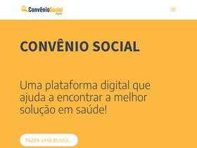 'conveniosocial.com.br' screenshot