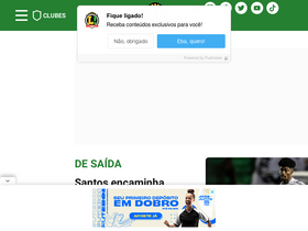 'lance.com.br' screenshot