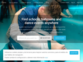 'goandance.com' screenshot