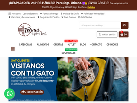 'felinus.cl' screenshot