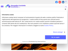 'fondazionegraziottin.org' screenshot