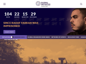 'globalinitiative.net' screenshot