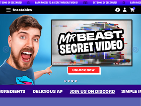 'mystery.feastables.com' screenshot