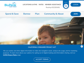 'blupeak.com' screenshot